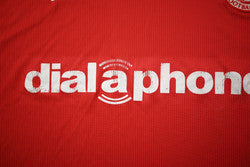 Maillot Middlesbrough Domicile 2002-03 Errea Dialphone Vintage