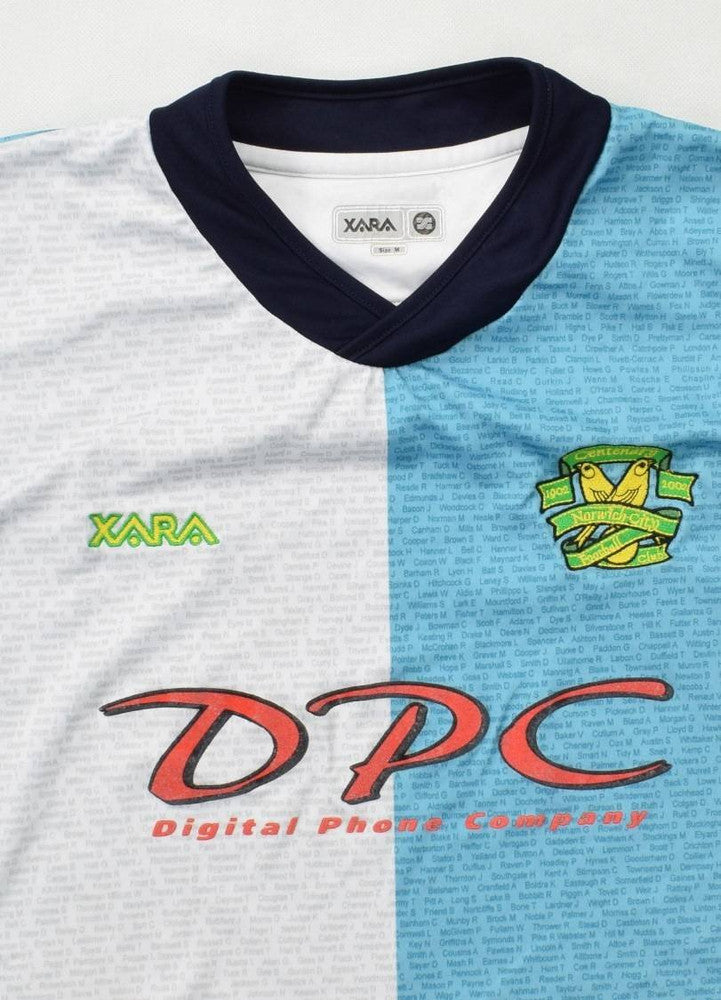 Maillot Norwich City 2002-03 Xara Domicile Vintage Collector