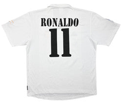 Maillot Real Madrid 2002-03 Adidas Ronaldo Domicile Vintage