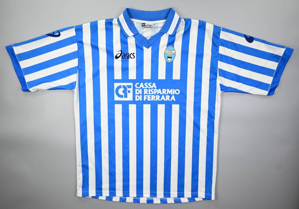 Maillot SPAL Ferrara Domicile Asics 2002-03 vintage collector