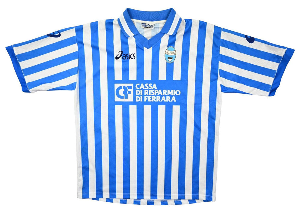 Maillot SPAL Ferrara Domicile Asics 2002-03 vintage collector
