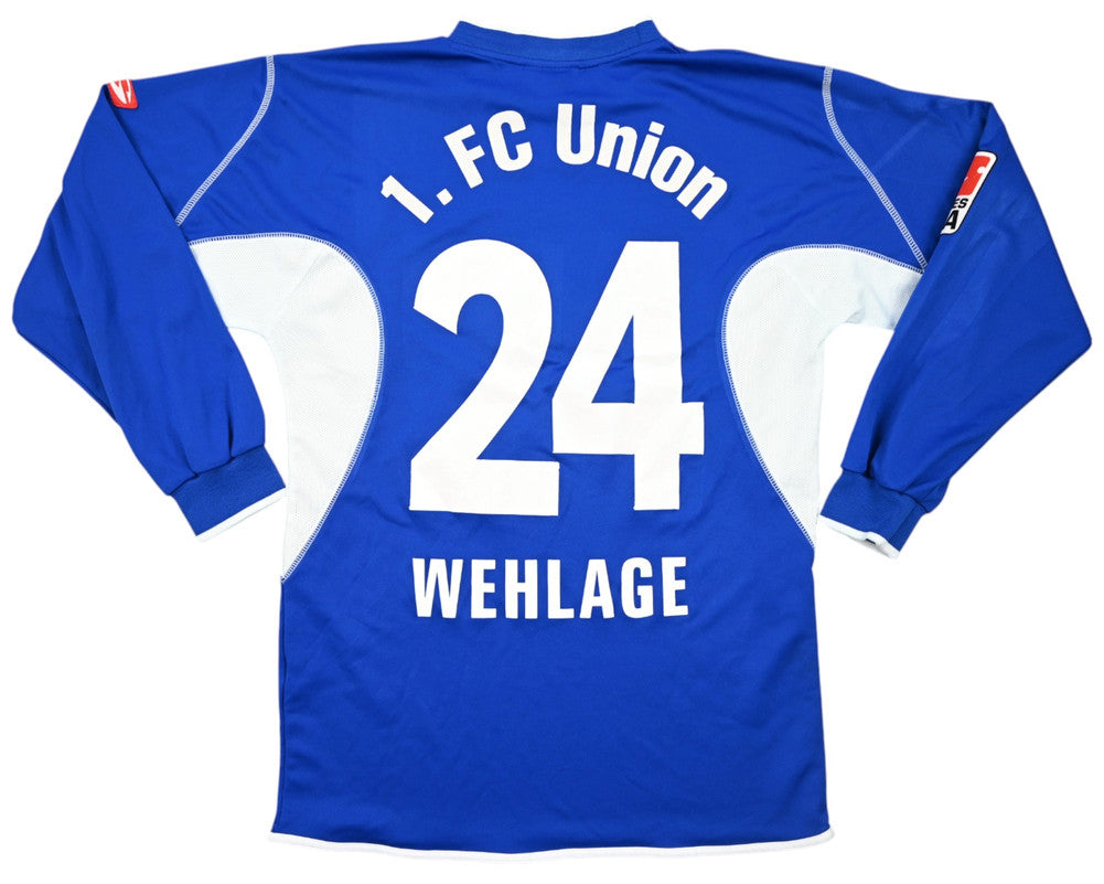 Maillot Union Berlin Extérieur Saller 2002-03 Vintage Wehlage