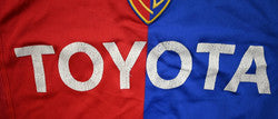 Maillot FC Basel 2002-04 Domicile Nike Toyota vintage collector