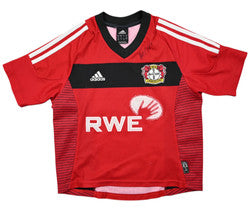 Maillot Bayer Leverkusen Domicile 2002-04 Adidas Vintage RWE