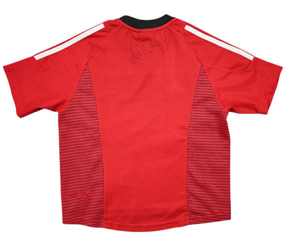 Maillot Bayer Leverkusen Domicile 2002-04 Adidas Vintage RWE