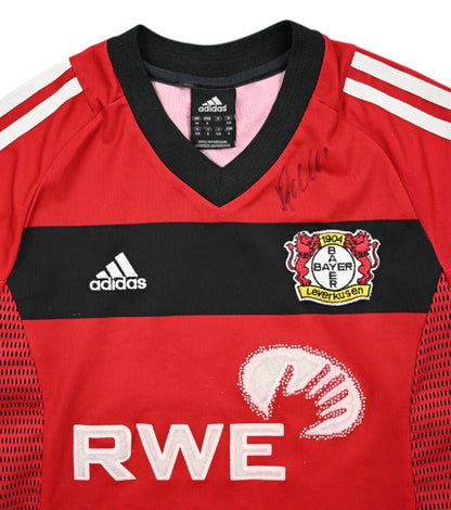 Maillot Bayer Leverkusen Domicile 2002-04 Adidas Vintage RWE