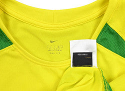 Maillot Brésil Domicile Nike 2002-04 #9 Vintage – État 9/10