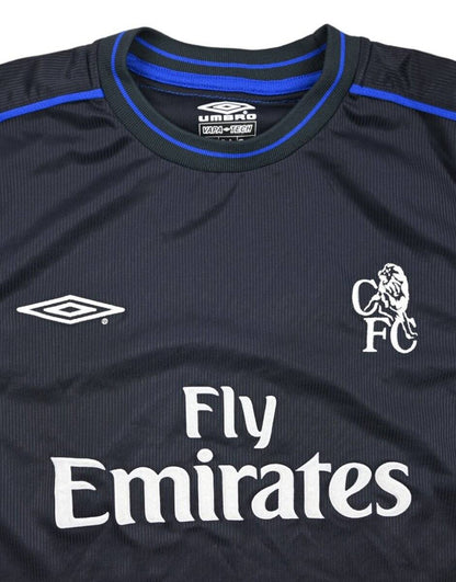 Maillot Chelsea Extérieur 2002-04 Umbro Fly Emirates vintage