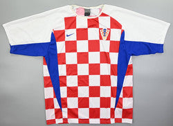 Maillot Croatie Domicile Nike 2002-2004 Vintage | 9/10