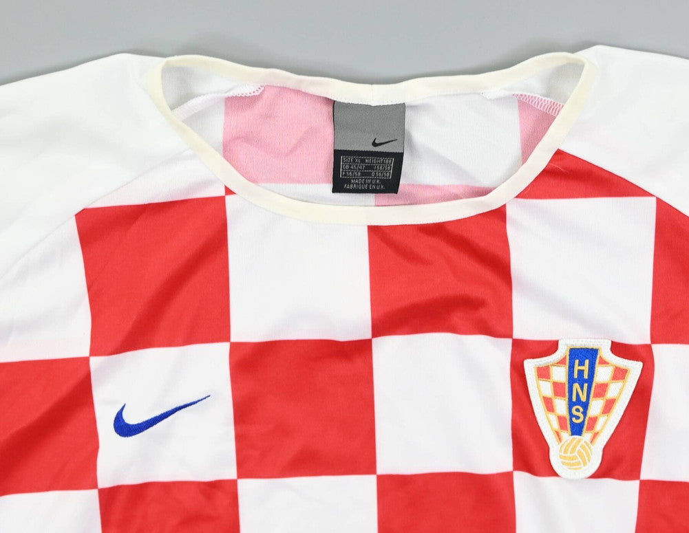 Maillot Croatie Domicile Nike 2002-2004 Vintage | 9/10