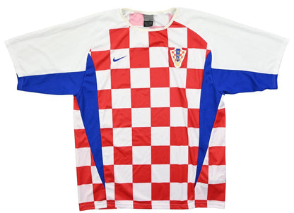 Maillot Croatie Domicile Nike 2002-2004 Vintage | 9/10