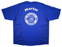 Maillot Schalke 04 Domicile Adidas 2002-2004 Vintage MARTIN