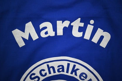 Maillot Schalke 04 Domicile Adidas 2002-2004 Vintage MARTIN