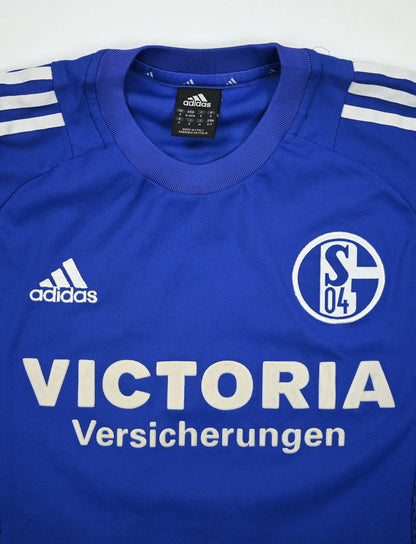 Maillot Schalke 04 2002-04 Adidas Varela vintage collector