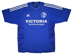 Maillot Schalke 04 2002-04 Adidas Varela vintage collector