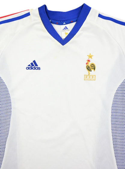Maillot France Extérieur Adidas 2002-2004 Vintage "Fanfan"