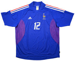Maillot France Domicile Adidas 2002-2004 Henry Vintage XL