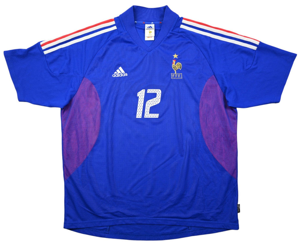 Maillot France Domicile Adidas 2002-2004 Henry Vintage XL