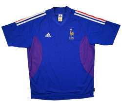 Maillot France Domicile 2002-04 Adidas Vieira vintage 9/10
