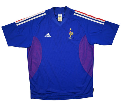 Maillot France Domicile 2002-04 Adidas Vieira vintage 9/10