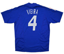 Maillot France Domicile 2002-04 Adidas Vieira vintage 9/10
