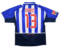 Maillot Hertha Berlin Domicile Nike 2002-04 Bobic Vintage