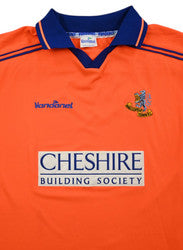 Maillot Macclesfield Town 2002-04 Domicile Vandanel vintage