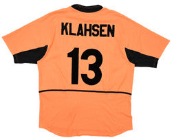 Maillot Pays-Bas Domicile Nike 2002-04 Klahsen vintage collector