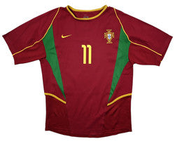 Maillot Portugal 2002-2004 Nike Domicile C.Ronaldo vintage 9/10