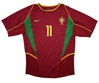 Maillot Portugal 2002-2004 Nike Domicile C.Ronaldo vintage 9/10
