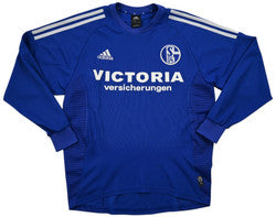 Maillot Schalke 04 Domicile Adidas 2002-2004 vintage collector