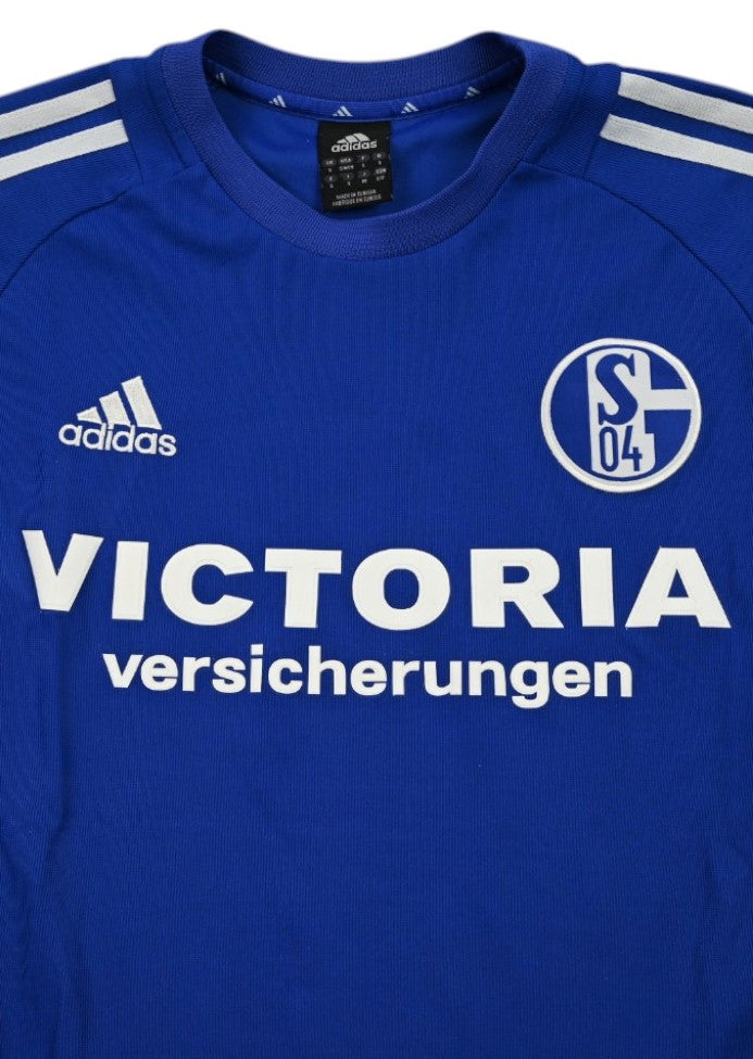Maillot Schalke 04 Domicile Adidas 2002-2004 vintage collector