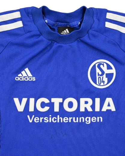 Maillot Schalke 04 Domicile Adidas 2002-04 Vintage Boys 140cm