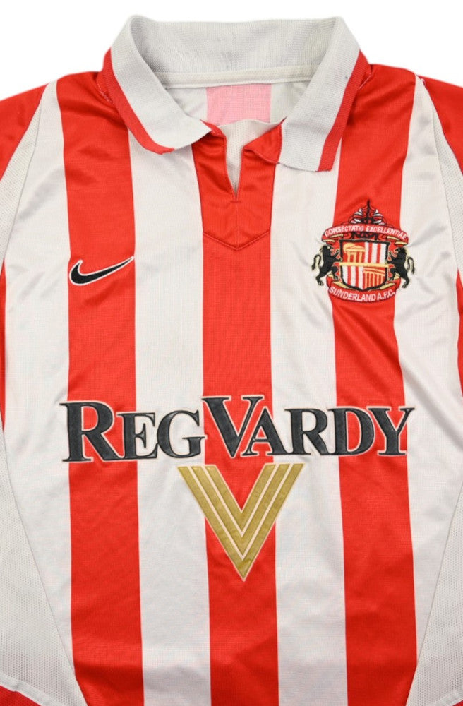 Maillot Sunderland Domicile Nike 2002-04 Vintage - Taille S