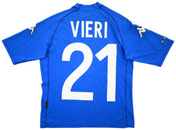 Maillot Italie Kappa 2002 Vieri vintage collector - 8/10