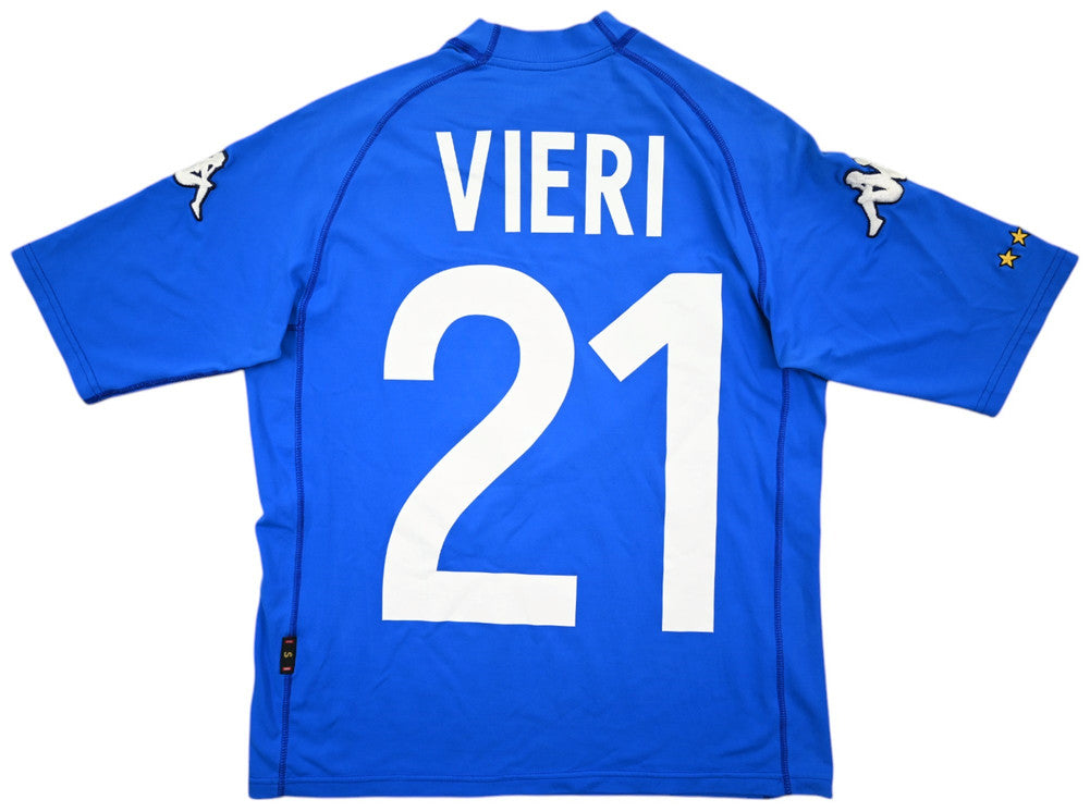 Maillot Italie Kappa 2002 Vieri vintage collector - 8/10
