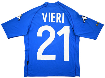 Maillot Italie Kappa 2002 Vieri vintage collector - 8/10
