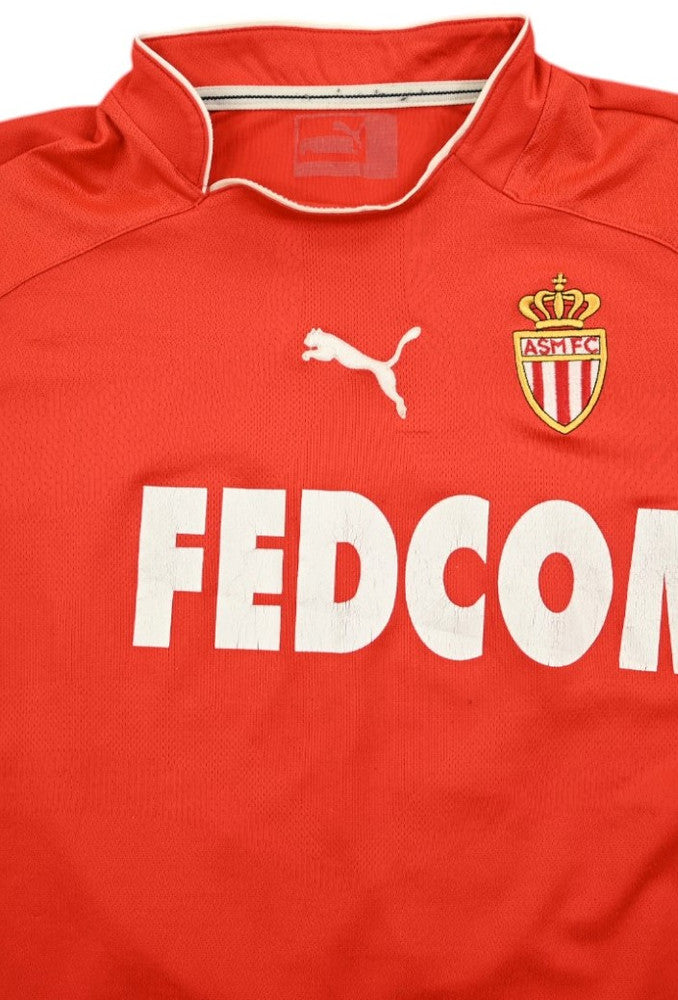 Maillot AS Monaco Domicile Puma 2003-04 Vintage FEDCOM