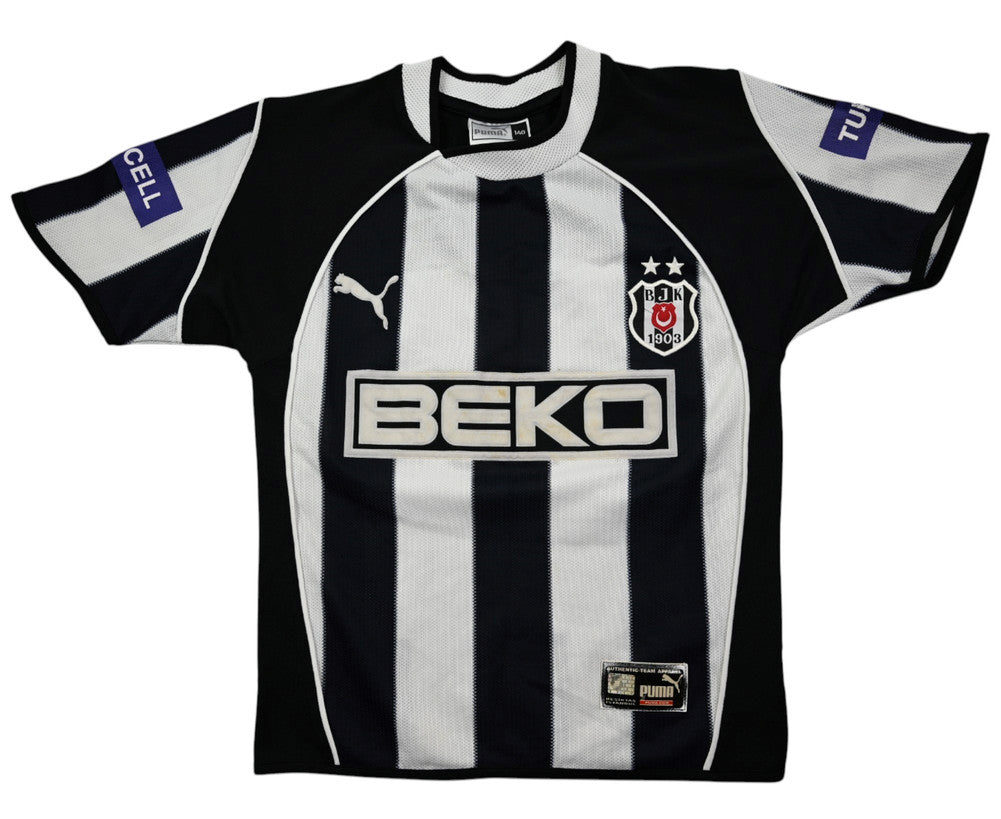 Maillot Beşiktaş Domicile Puma 2003-04 Vintage Kids BEKO
