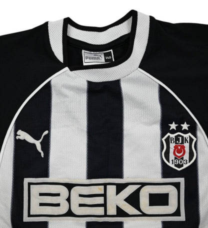 Maillot Beşiktaş Domicile Puma 2003-04 Vintage Kids BEKO