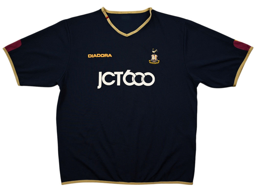 Maillot Bradford City Extérieur Diadora 2003-04 Vintage | 8/10