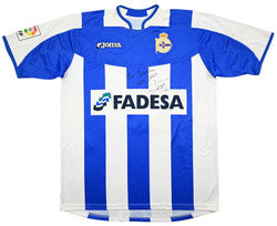 Maillot Deportivo La Coruña 2003-04 Joma Domicile FADESA vintage