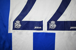 Maillot Deportivo La Coruña 2003-04 Joma Domicile FADESA vintage