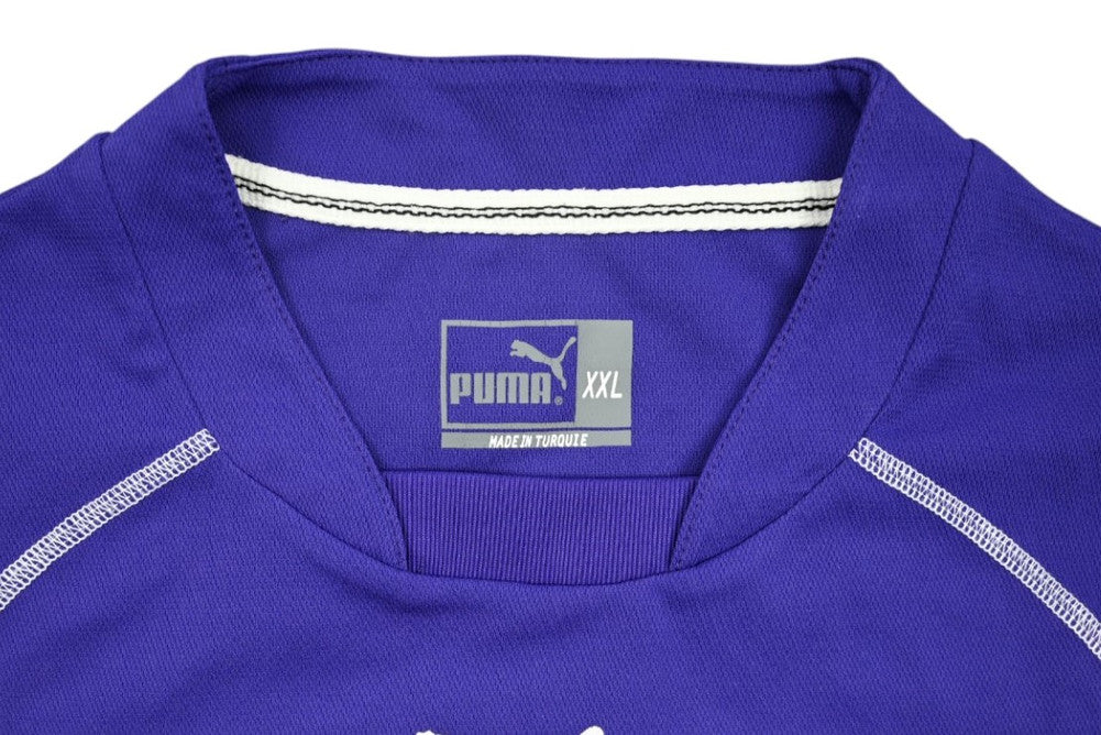 Maillot Erzgebirge Aue 2003-04 Puma Domicile Signé Ronny Jank