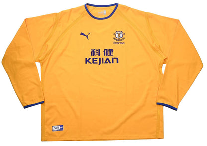 Maillot Everton Extérieur Puma 2003-04 Manches Longues 3XL