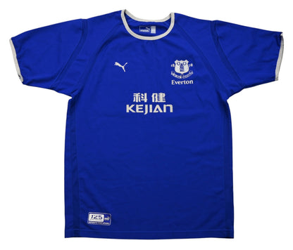 Maillot Everton Domicile Puma 2003-04 Sponsor Kejian Vintage