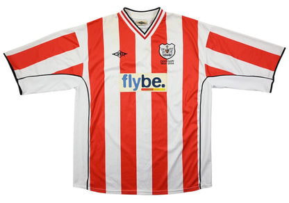 Maillot Exeter City Domicile Umbro 2003-04 Vintage | Flybe