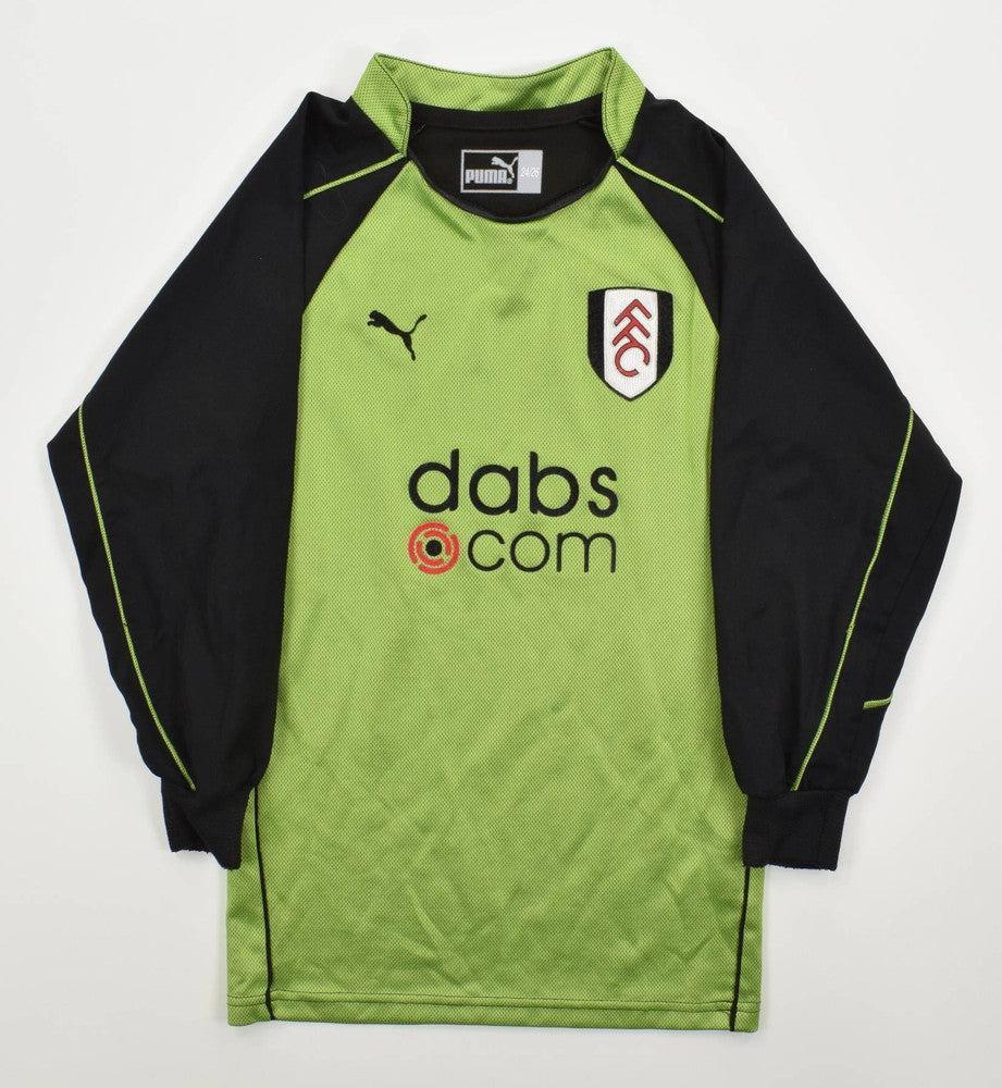 Maillot Gardien Fulham 2003-04 Puma Vintage Boys | Collector