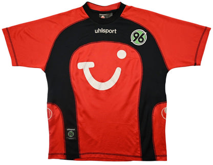 Maillot Hannover 96 Domicile 2003-04 Uhlsport TUI vintage