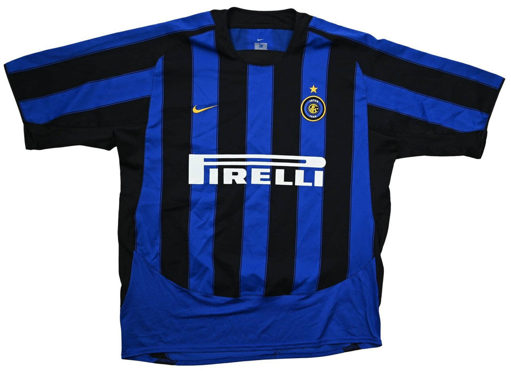 Maillot Inter Milan Domicile Nike 2003-04 vintage Pirelli
